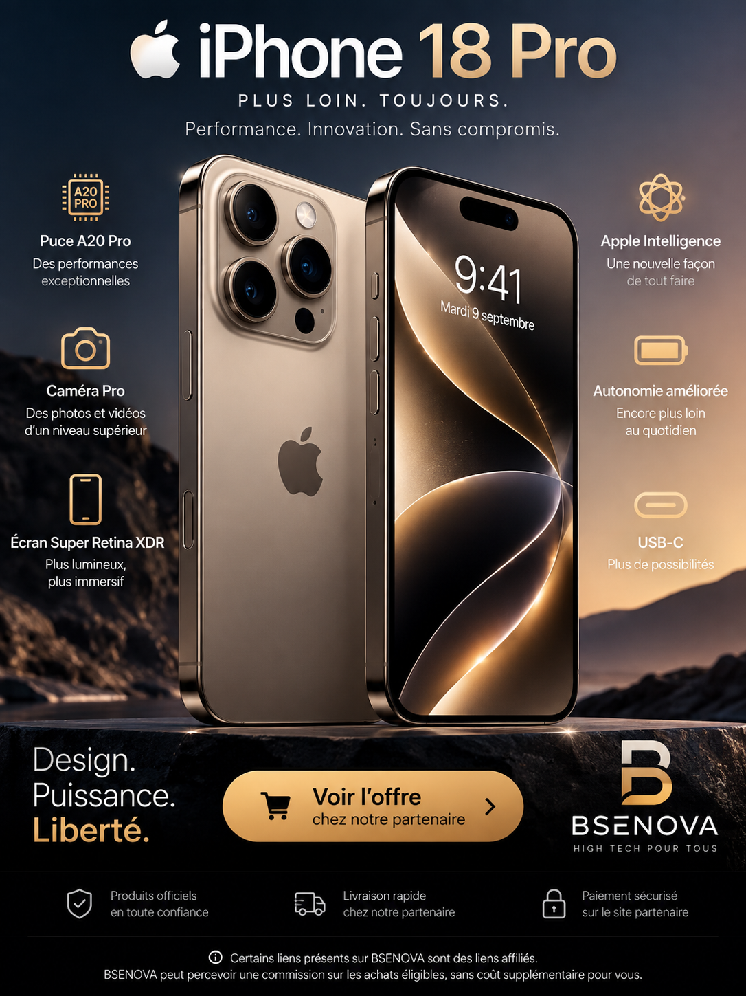 iPhone 18 Pro – Voir l’offre