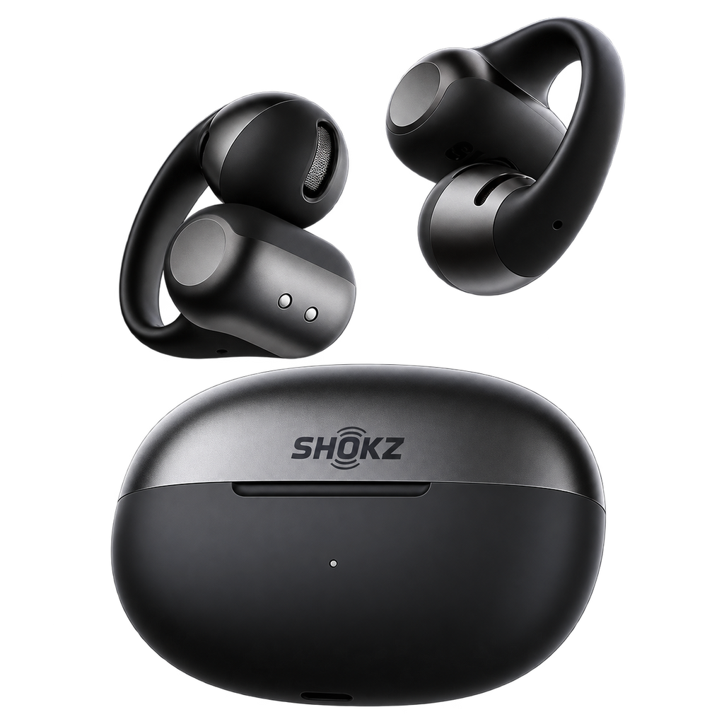 SHOKZ OpenDots 2 écouteurs open-ear clip-on noirs