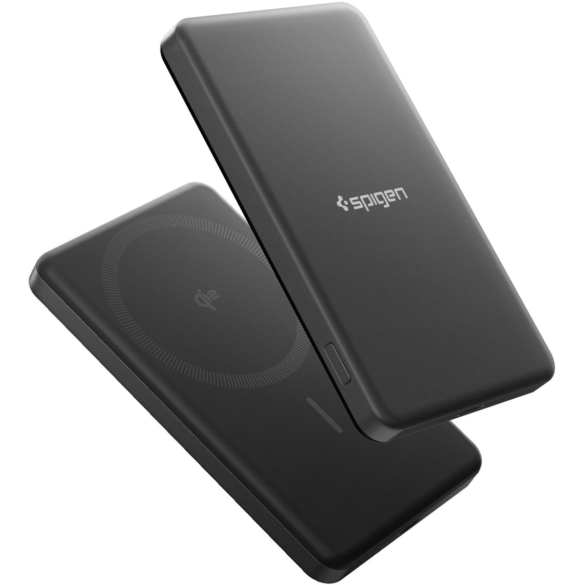 Spigen Essential Qi2 5000 mAh batterie externe magnétique noire