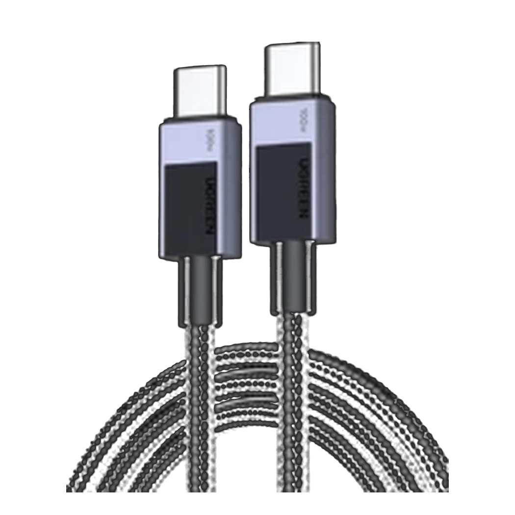 UGREEN câble USB-C 100W – fond transparent