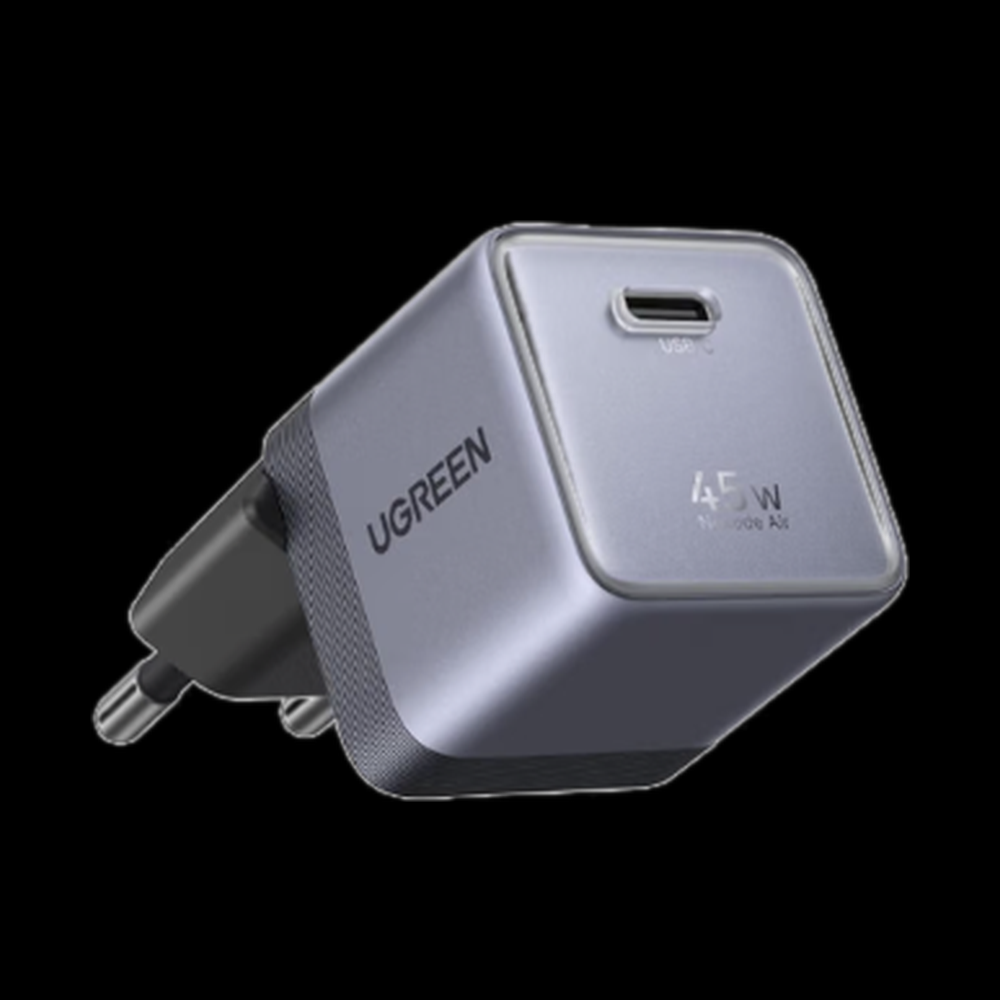 UGREEN Nexode Mini 45W PPS – modèle exact, cadrage agrandi et abaissé